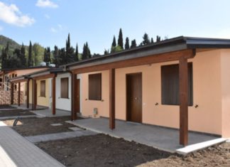 Visso, consegnate le prime casette