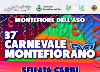 Carnevale montefiorano, sei i carri partecipanti. Tutte le novità della 37a edizione