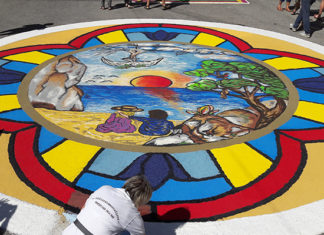 Infiorata di Montefiore, è partita la macchina organizzativa per l’edizione di giugno 2018