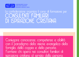 Corso di formazione regionale per Consulenti familiari, si inizia il 20 aprile a Loreto