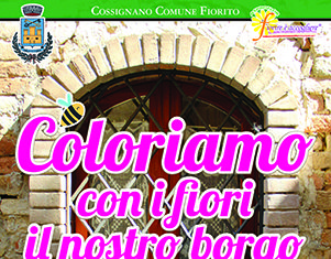 Comuni Fioriti 2018, a Cossignano fiorire è sinonimo di accogliere