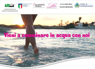 Grottammare, al via da martedì 19 giugno le camminate in acqua