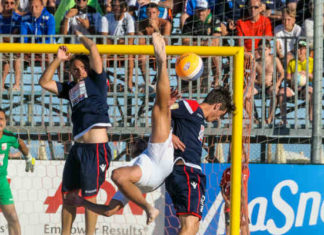 Beach Soccer, esordio vittorioso della Happy Car Samb sul Rimini