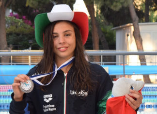 Nuoto, Lisa Maria Iotcu si veste d’azzurro e d’argento alla Mediterranean Cup