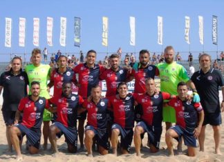 Beach soccer, la Happy Car Samb batte il Palazzolo nella gara di esordio della Coppa Italia