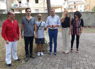 La Rsa San Giuseppe di San Benedetto festeggia il ventennale inaugurando il Murales