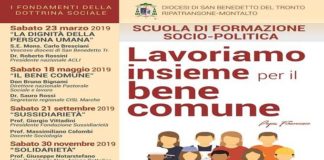 San Benedetto, riprende la Scuola di Formazione Socio Politica proposta dalla Diocesi