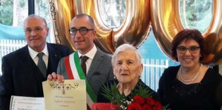 Acquaviva Picena in festa per i magnifici cento anni di Faustina Seghetti