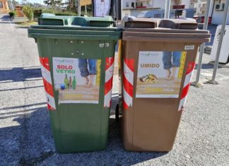 Raccolta differenziata Monteprandone e Centobuchi, nella zona 1 arrivano i bidoni stradali per il vetro