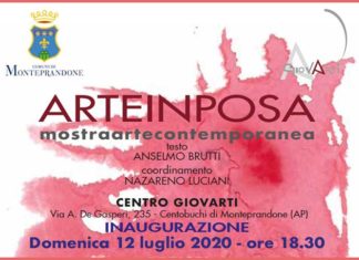 “Arte in Posa” al Centro GiovArti di Centobuchi. In mostra le opere di nove artisti