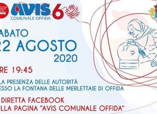 Offida, installazioni artistiche per i 60 anni dell’Avis