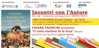 San Benedetto, Chiara Francini presenta online il suo ultimo romanzo “Il cielo stellato fa le fusa”