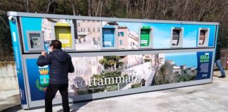 Ecoisola a Grottammare, conferimenti smart nel centro storico per la raccolta dei rifiuti