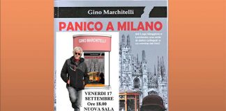 Alchimie d’Arte, Gino Marchitelli presenta “Panico a Milano” il 17 settembre a Centobuchi