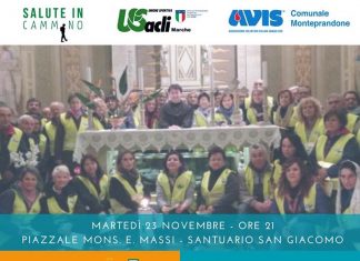 Monteprandone, il 23 novembre la sesta edizione della “Camminata per San Giacomo”