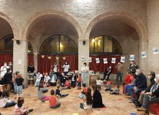 Offida, genitori e bambini entusiasti dell’evento “Letture in Musica”