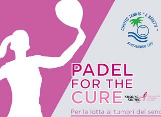 Sport e prevenzione, “Padel for the Cure” approda anche a Grottammare