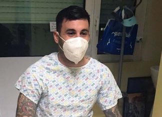 Sambenedettese, intervento riuscito per il capitano Federico Angiulli