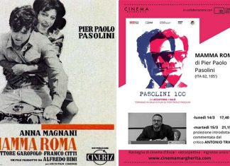 Cinema Margherita, “Mamma Roma” di Pasolini commentata dal critico Antonio Tricomi