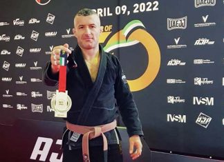 Brazilian jiu-jitsu, primo posto per Francesco Mininni nel ranking mondiale della sua categoria