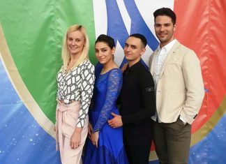 Danza sportiva, medaglia d’argento per la coppia Carosi-Spina ai Campionati Italiani