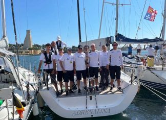 San Benedetto, Circolo Nautico: quarto posto per “Adrenalina” alla Regata Brindisi-Corfù