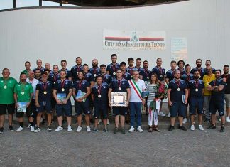 Unione Rugby San Benedetto, atleti e tecnici premiati in Sala Consiliare
