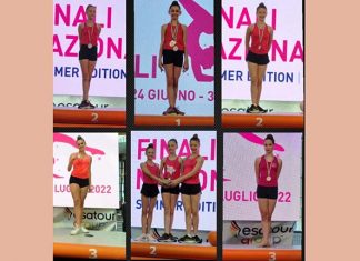 Progetto Ritmica, ottimo risultato al Campionato Nazionale Silver di Rimini