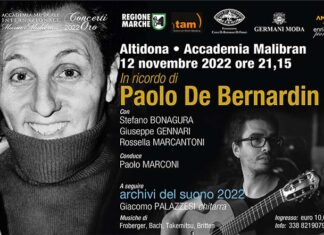 Altidona, Accademia Malibran: una serata per ricordare Paolo de Bernardin