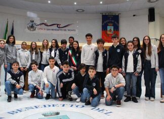 A San Benedetto si è insediato il Consiglio Comunale dei Ragazzi