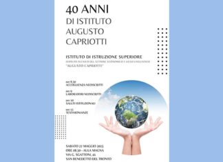 San Benedetto, l’Istituto d’Istruzione Superiore “A.Capriotti” celebra quarant’anni