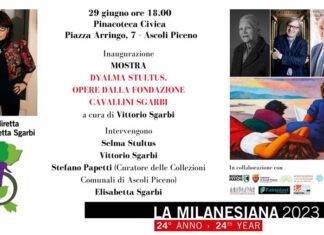 “Dyalma Stultus. Opere dalla Fondazione Cavallini Sgarbi” dal 29 giugno alla Pinacoteca Civica di Ascoli