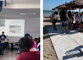 Lotta alle microplastiche, studenti del Liceo Rosetti “ricercatori” in spiaggia