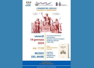 I “Venerdì del Circolo dei Sambenedettesi”, domani incontro con Carlo Verducci al Museo del Mare