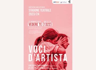 “Vedere te (1322)”, prosegue la stagione teatrale Voci d’Artista al CineTeatro San Filippo Neri
