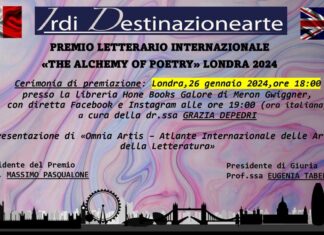 L’Abruzzo a Londra con il Premio Letterario “The Alchemy of Poetry”, ecco i vincitori