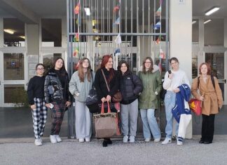 Gli alunni dell’IIS “A.Capriotti” coinvolti nel progetto della società Dante Alighieri