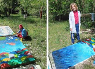 Gli artisti Carlo Iacomucci e Maria Grazia Focanti realizzano un’opera per il Cammino di Sant’Anna