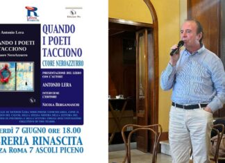 “Quando i poeti tacciono. Cuore Neroazzurro”, Antonio Lera presenta il suo nuovo libro alla Rinascita di Ascoli