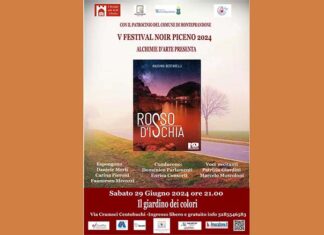 Festival Noir Piceno, Massimo Bertarelli presenta “Rosso d’Ischia” a Centobuchi