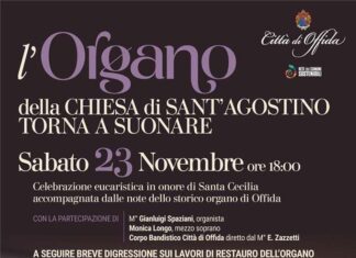 Offida, l’organo della Chiesa di Sant’Agostino torna a suonare