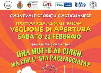 Il Carnevale Storico di Castignano inizia con il veglione in maschera “Una notte al circo”