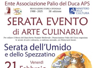 Acquaviva, Palio del Duca: seconda serata di arte culinaria dedicata all’umido e allo spezzatino