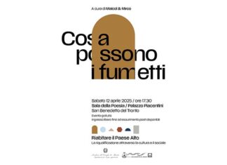 “Riabitare il Paese Alto” porta il celebre fumettista Maicol & Mirco a Palazzo Piacentini