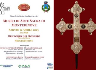 Museo di Arte Sacra di Montedinove, sabato 12 aprile l’inaugurazione della nuova sede