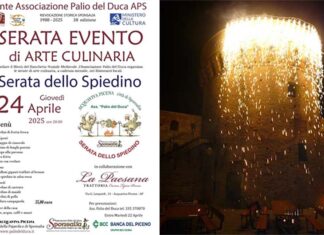Acquaviva, lo spiedino protagonista della quarta serata a tema culinario organizzata dal Palio del Duca
