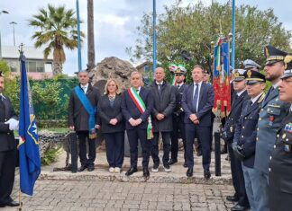 San Benedetto ha celebrato l’80° anniversario della Festa della Liberazione, corone d’alloro per ricordare i caduti