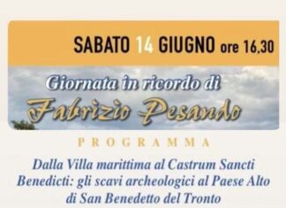 Il Circolo dei Sambenedettesi ricorda l’archeologo Fabrizio Pesando a Palazzo Piacentini