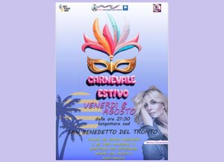 Il Carnevale estivo torna a San Benedetto, sfilata dei carri con musica e spettacoli sul lungomare sud