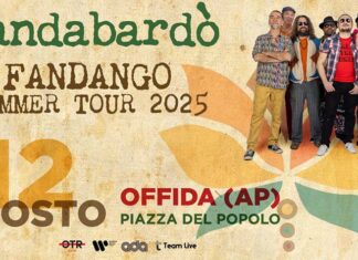 Bandabardò in concerto a Offida: il 12 agosto musica e festa in Piazza del Popolo